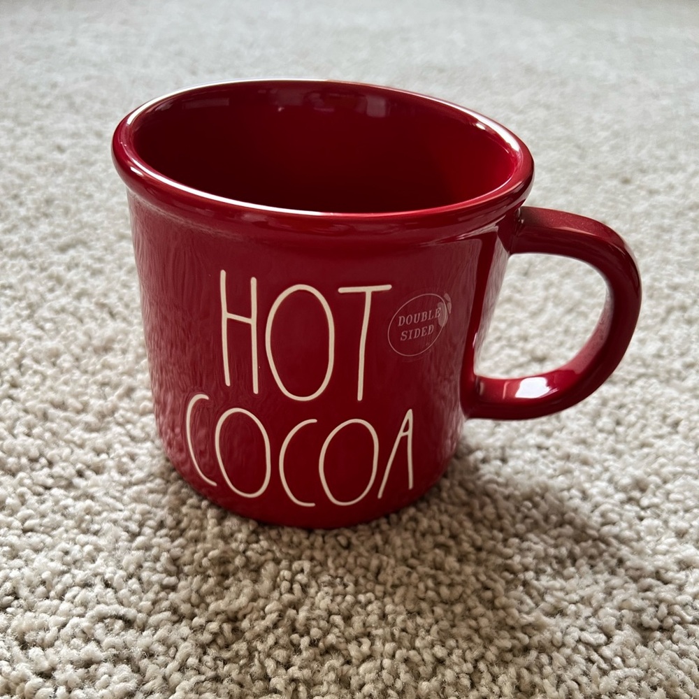 Rae Dunn Red Hot Cocoa Mug